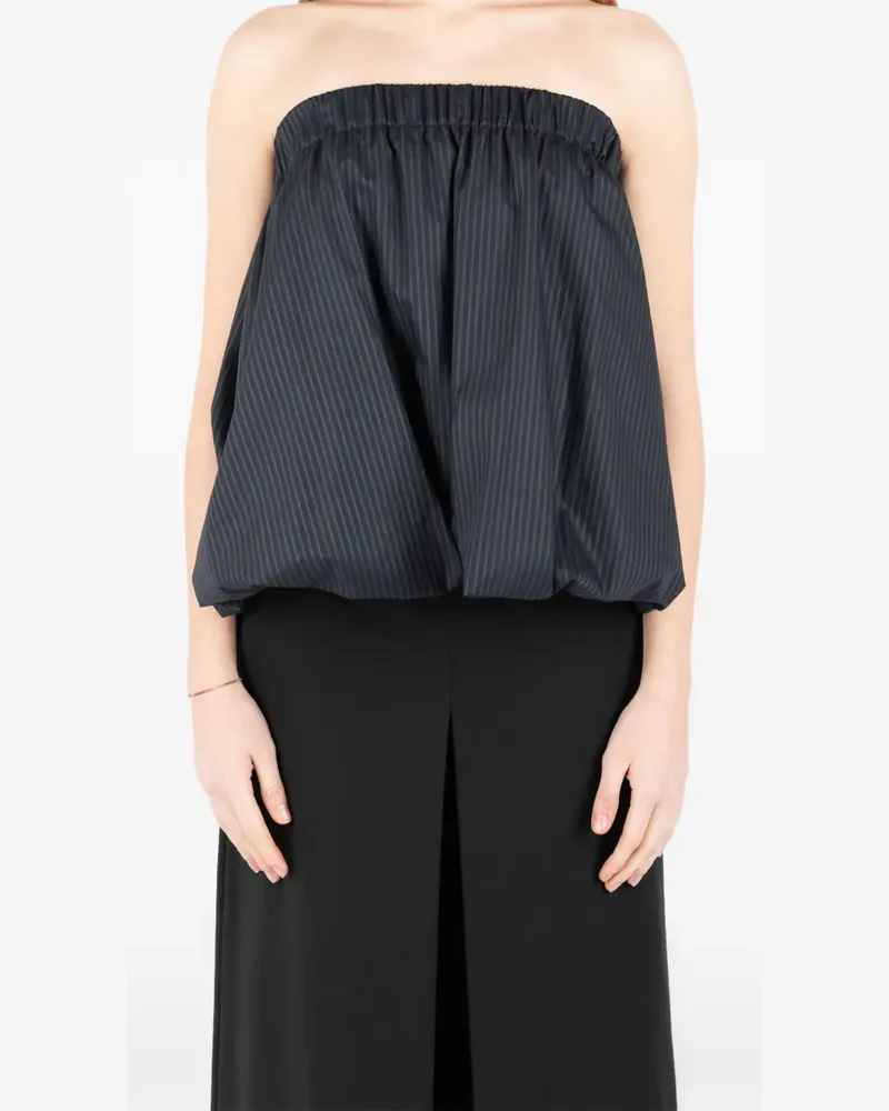 Société Anonyme striped gathered mini skirt - Grau Grau