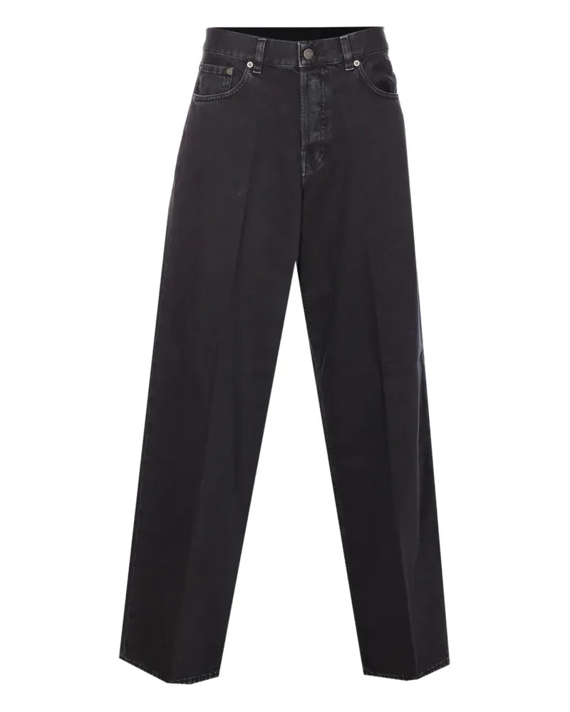 Haikure Bethany Bull baggy wide-leg jeans - Schwarz Schwarz