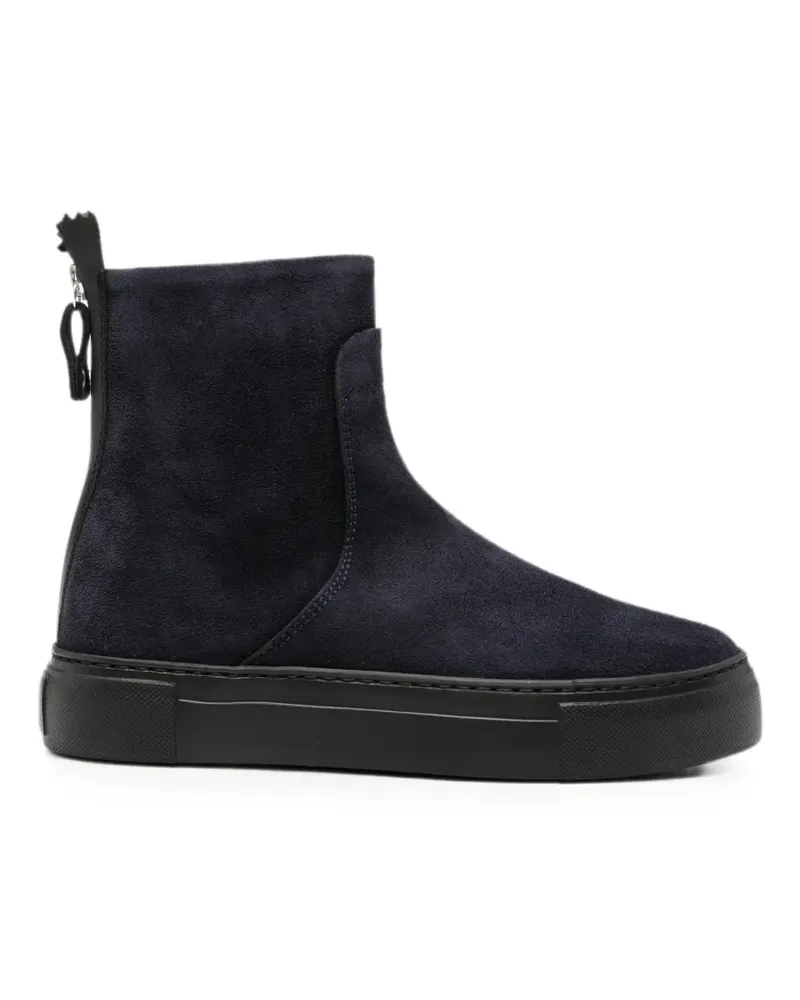 Attilio Giusti Leombruni Meghan Stiefel mit Reißverschluss - Blau Blau