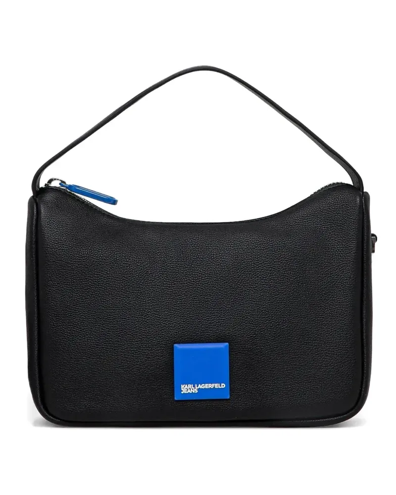 Karl Lagerfeld Tote Bag mit Logo - Schwarz Schwarz
