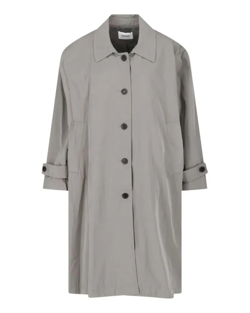 LOW CLASSIC Trenchcoat mit Knopfleiste und Kragen - Grau Grau