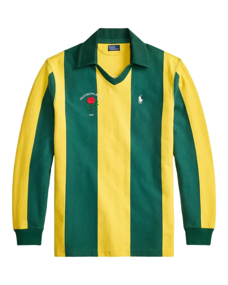 Ralph Lauren Gestreiftes Poloshirt - Grün Grün