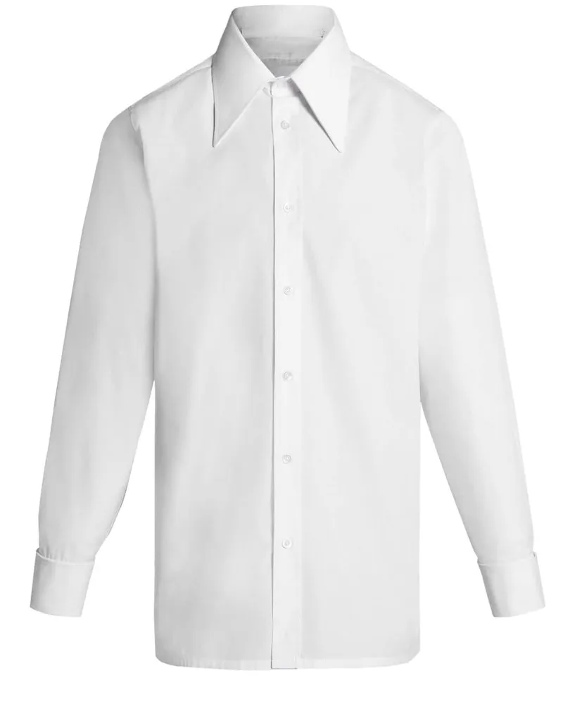 Maison Margiela Hemd mit klassischem Kragen - Weiß Weiß
