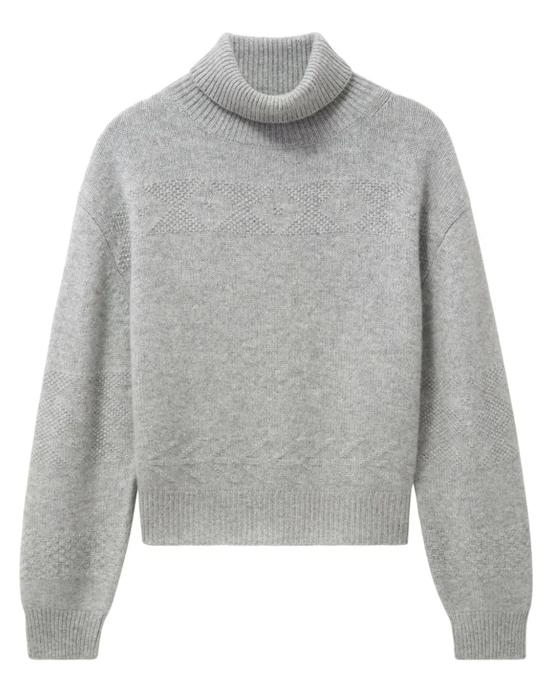 Pringle of Scotland Rollkragenpullover aus Kaschmir - Grau Grau