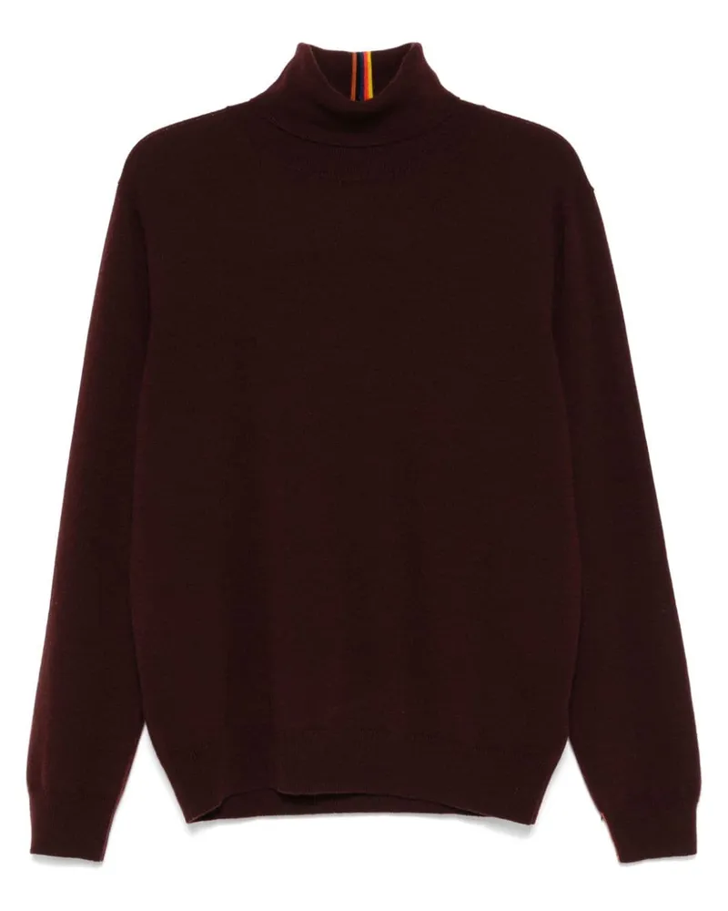 Paul Smith Rollkragenpullover aus Kaschmir Rot