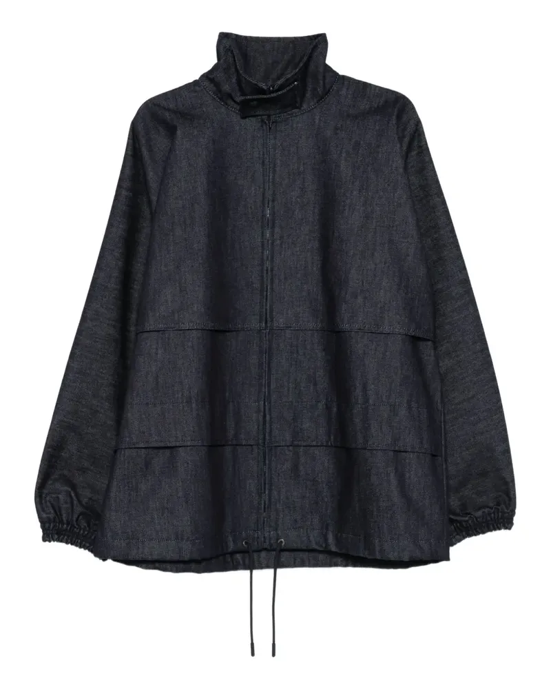 Lacoste Jeansjacke mit tiefen Schultern - Blau Blau