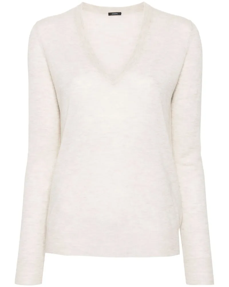 Joseph Klassischer Kaschmirpullover - Nude Nude