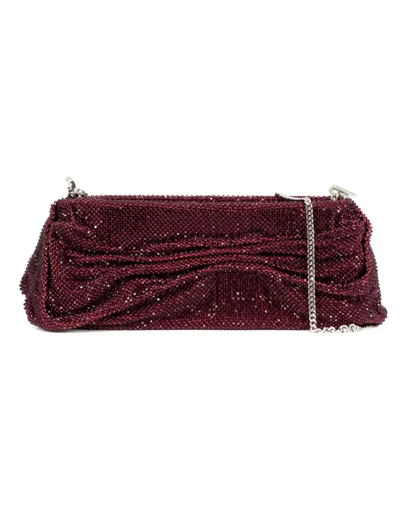 Benedetta Bruzziches rhinestone-embellished shoulder bag - Rot Rot