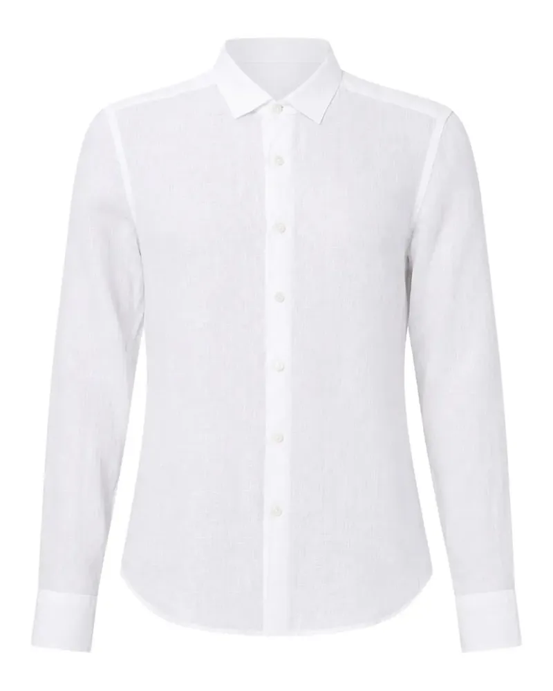 Tintoria Mattei long-sleeve shirt - Weiß Weiß