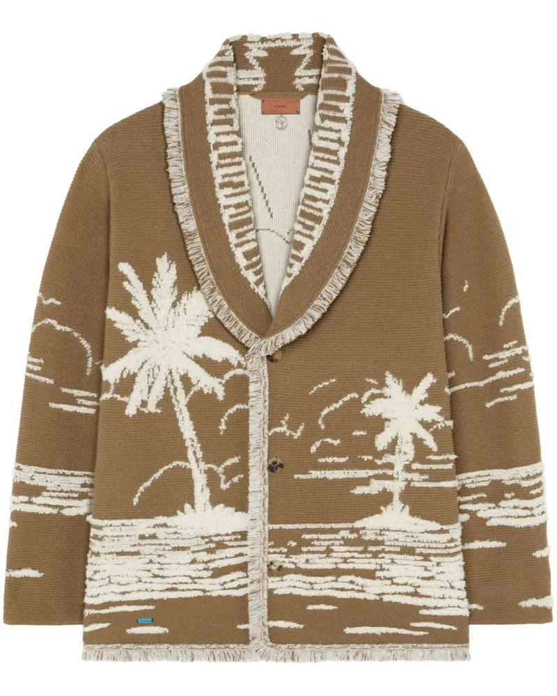 Alanui Beyond the Horizons Cardigan - Braun Braun