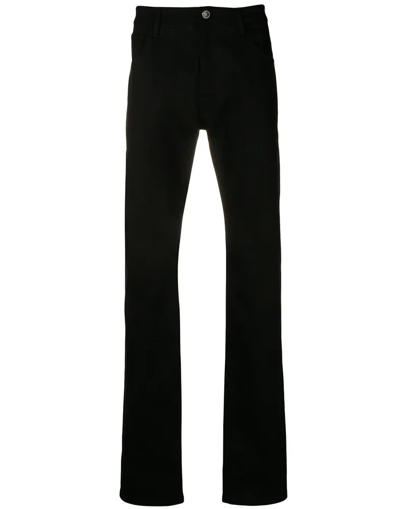 Raf Simons Jeans mit schmalem Bein - Schwarz Schwarz