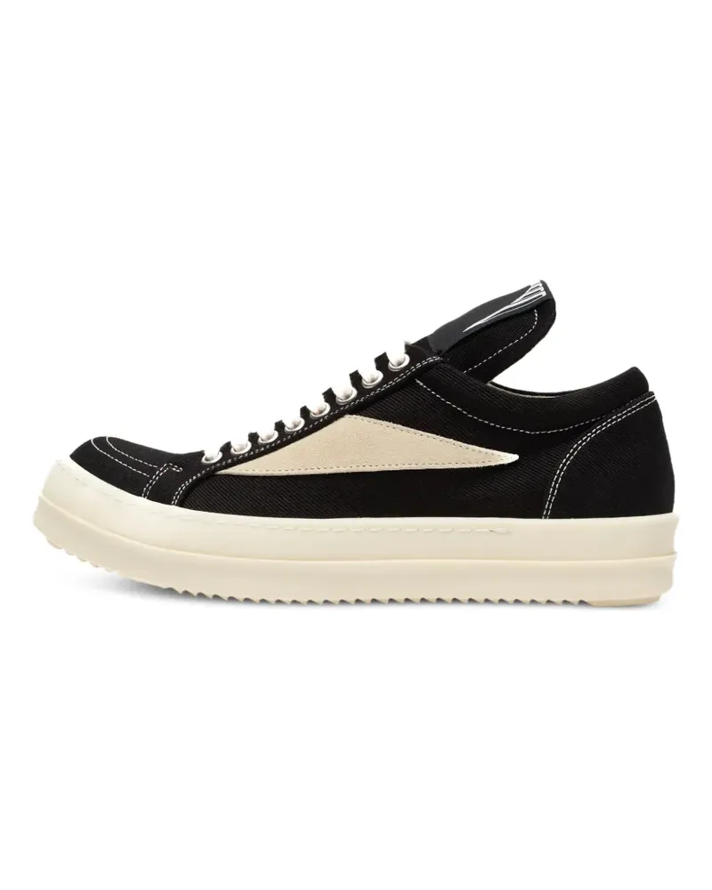 DRKSHDW by Rick Owens triangle patch sneakers - Schwarz Schwarz