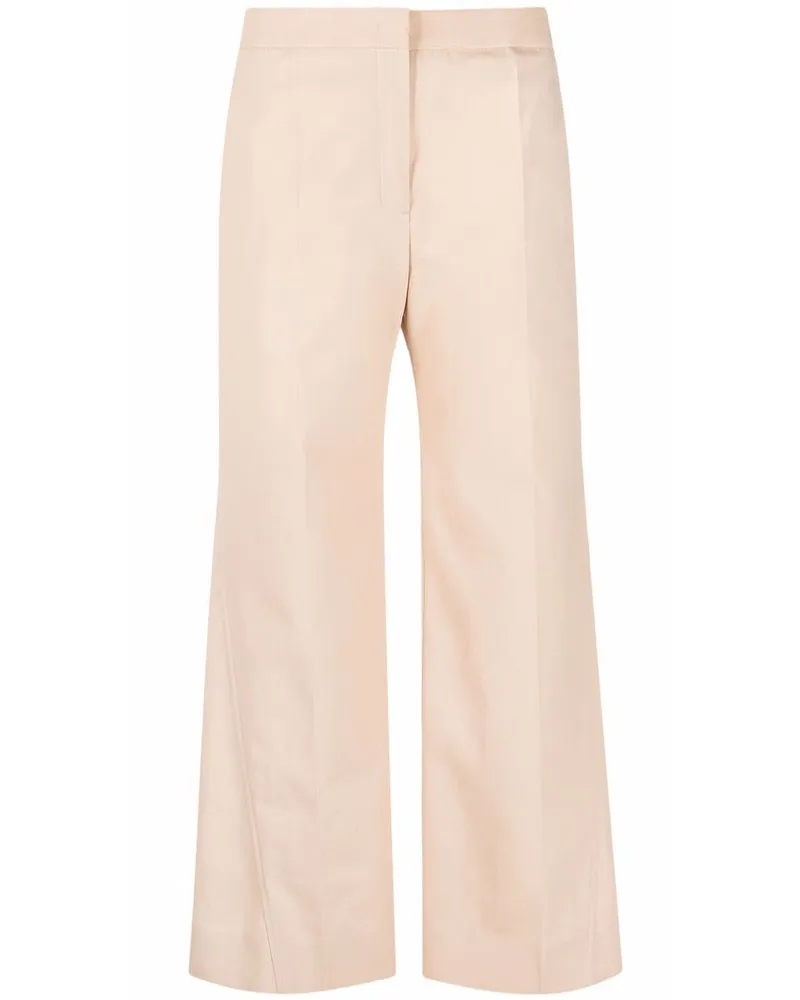 Jil Sander Hose mit geradem Bein - Nude Nude