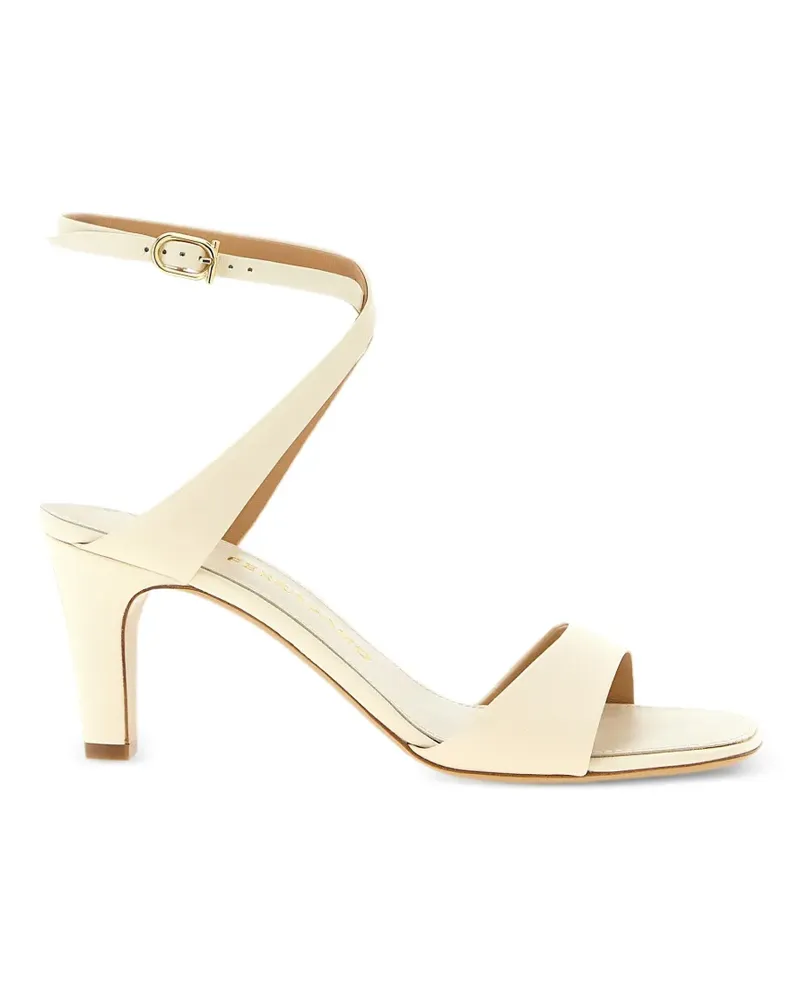 Ferragamo square-toe ankle-strap sandals - Nude Nude