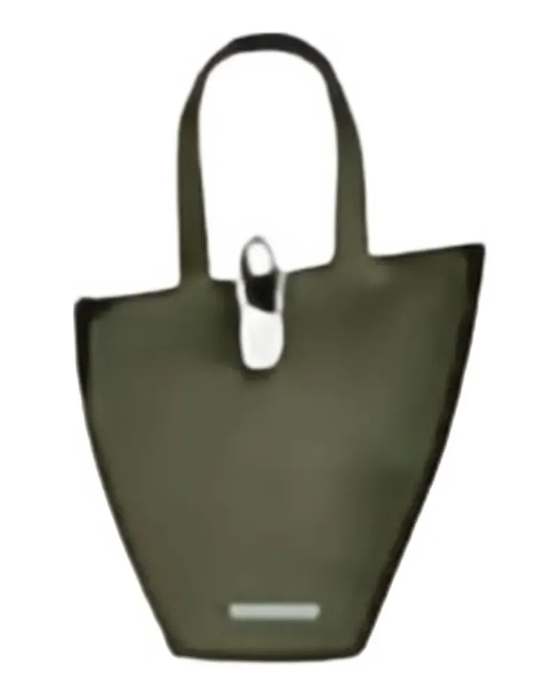 Jacquemus The small Bambola ring-closure bucket bag - Grün Grün