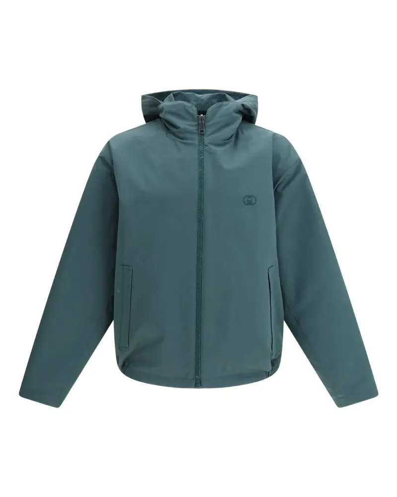 Gucci ripstop hooded jacket - Grün Grün