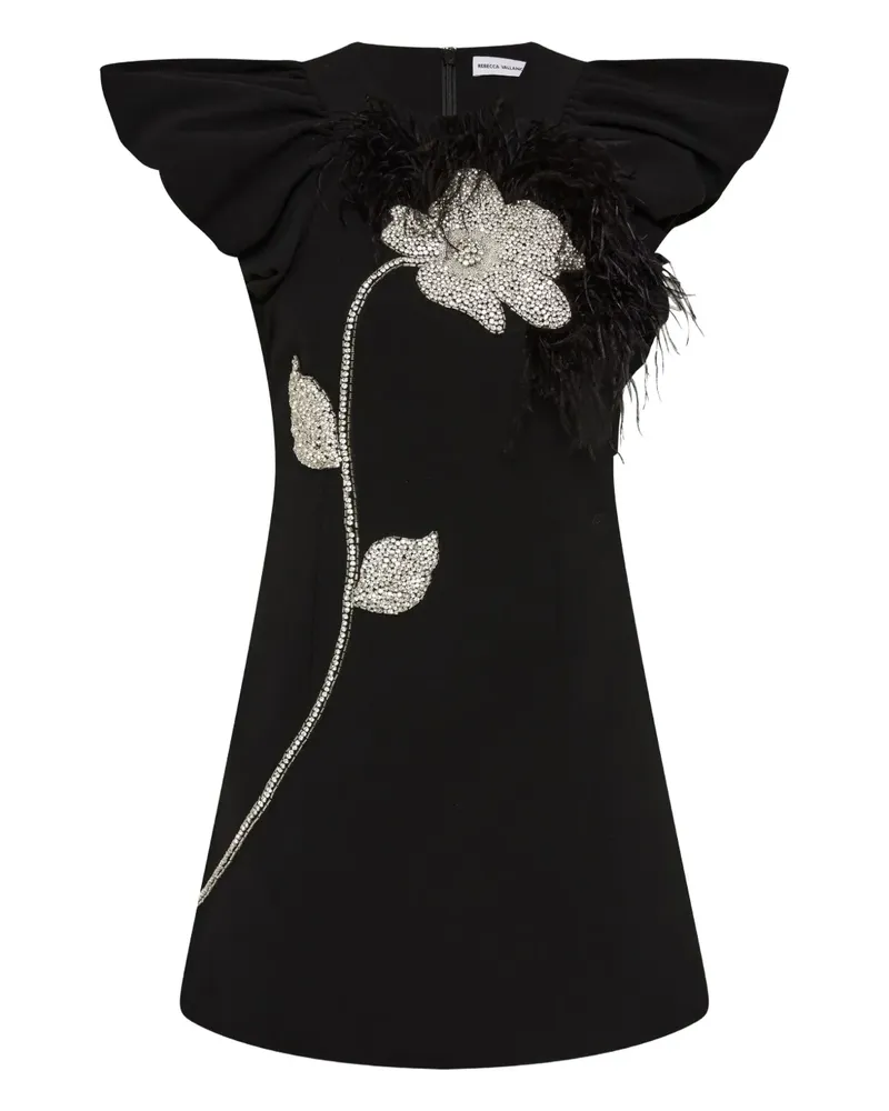 Rebecca Vallance Starlight Minikleid - Schwarz Schwarz
