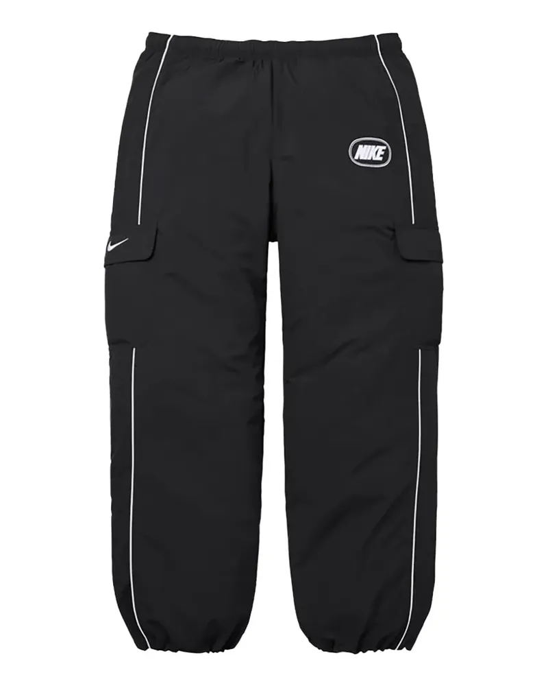Supreme Being x Nike Cargohose mit Paspelierung - Schwarz Schwarz