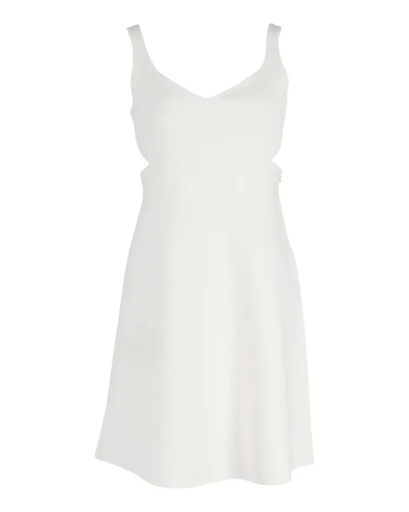 Theory knitted mini dress - Weiß Weiß