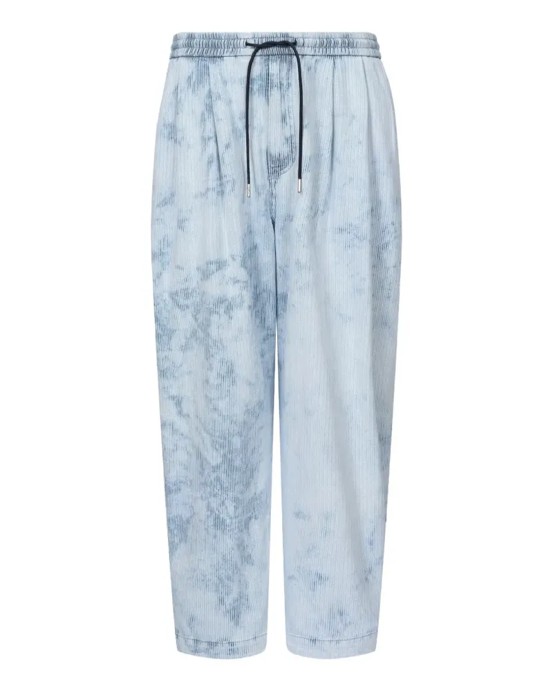 JUUN.J drawstring-fastening jeans - Blau Blau