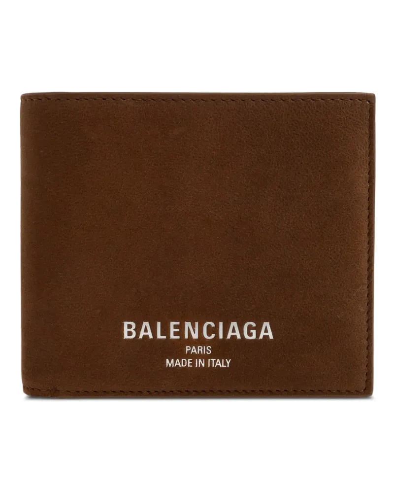 Balenciaga Credit Portemonnaie aus Karamelll - Braun Braun