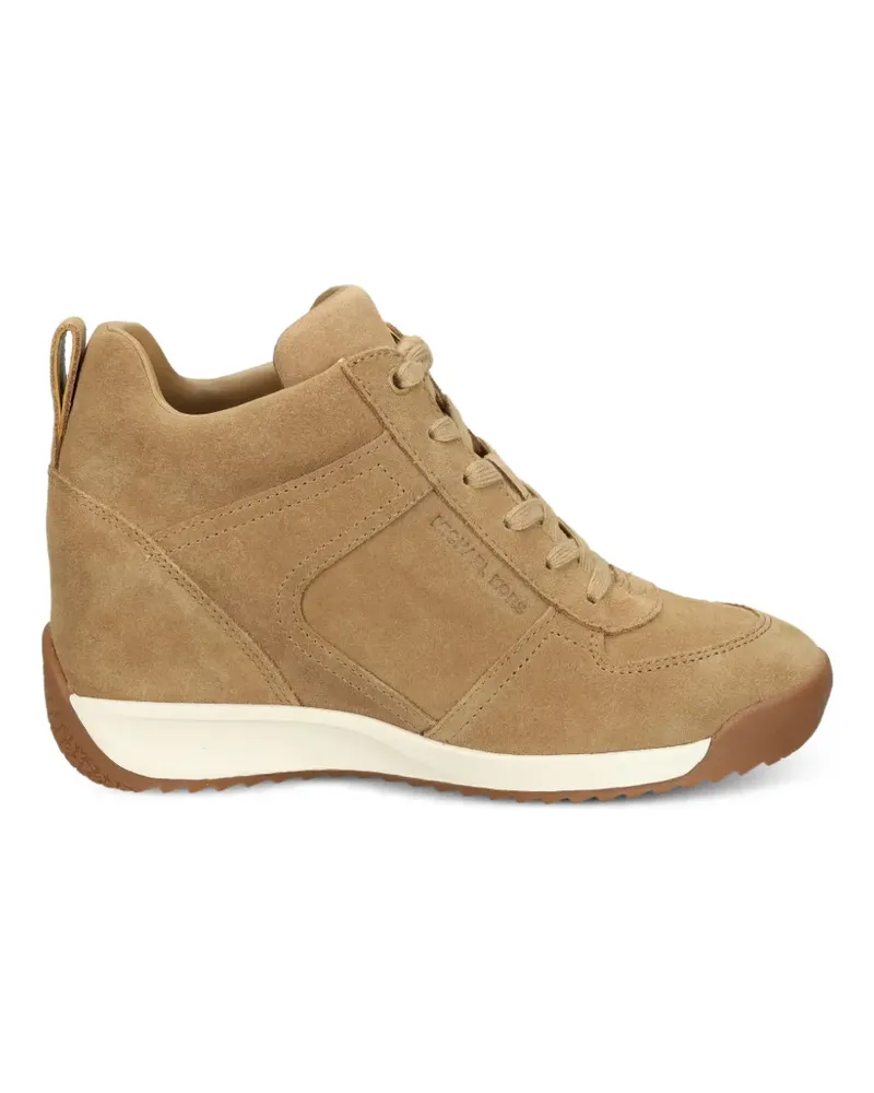 Michael Kors Nikko S2 Wedge-Sneakers aus Wildleder - Nude Nude