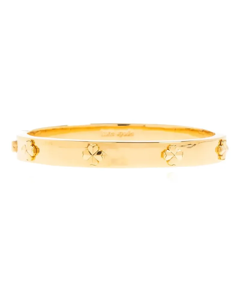 Kate Spade Armreif mit Kleeblatt-Verzierung - Gold Gold
