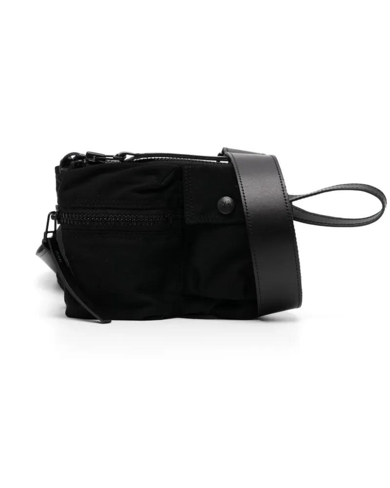 Yohji Yamamoto Tasche im Layering-Look Schwarz