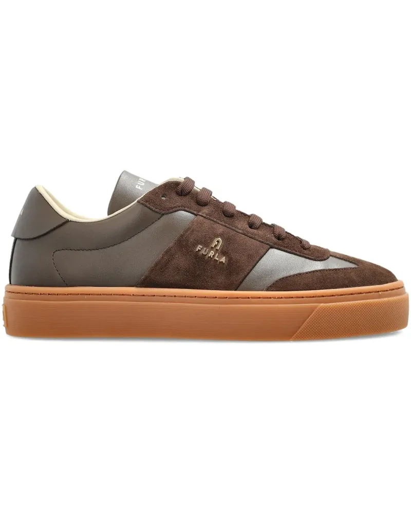Furla Enjoy Pumps aus Wildleder - Braun Braun