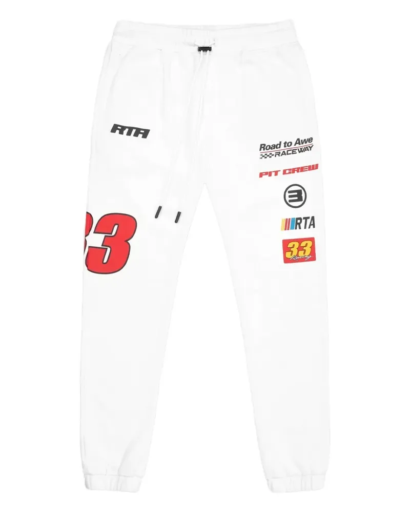 RTA Owen Racing Numbers Jogginghose - Weiß Weiß