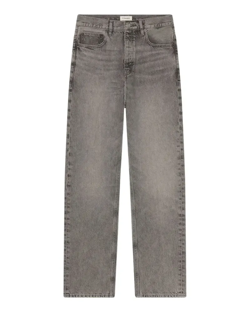 Frame Denim The Straight faded straight-leg jeans - Grau Grau