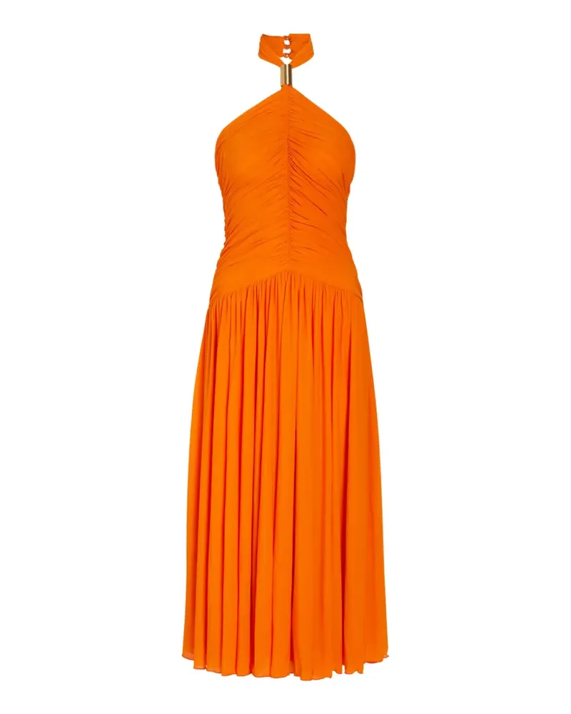 Ronny Kobo Wrenley Midikleid - Orange Orange