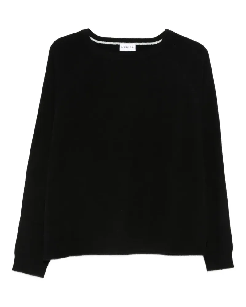 MARELLA Tesa crew-neck sweater - Schwarz Schwarz