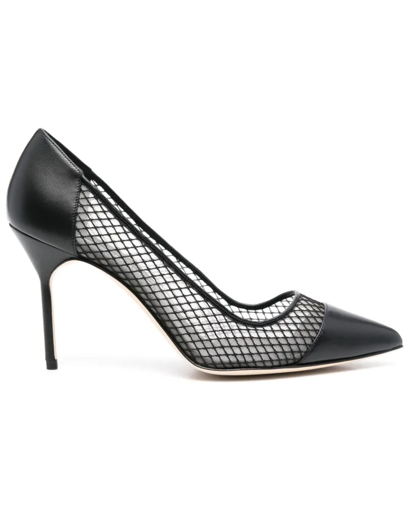 Manolo Blahnik Capcour Pumps 90mm - Schwarz Schwarz