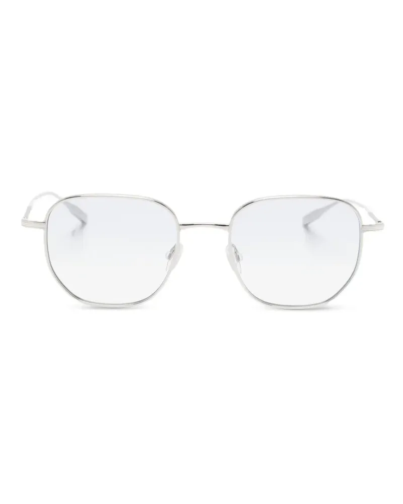 Barton Perreira Revere Sonnenbrille mit eckigem Gestell - Silber Silber