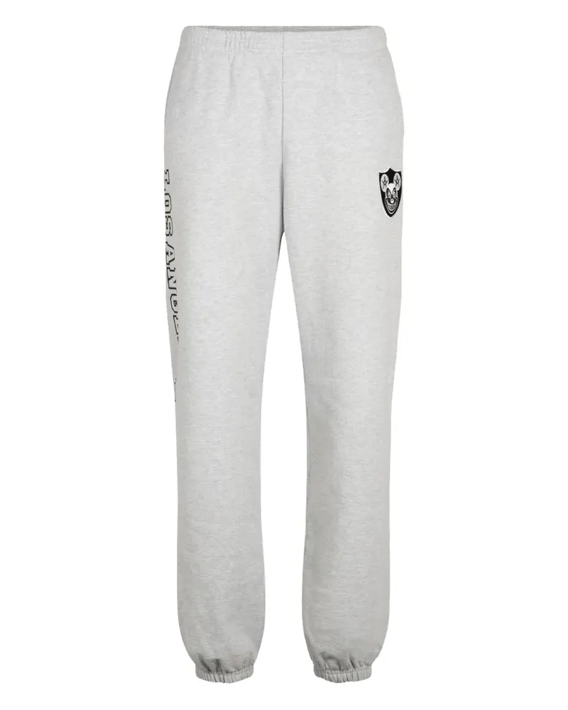 Local Authority logo-detailing track pants - Grau Grau