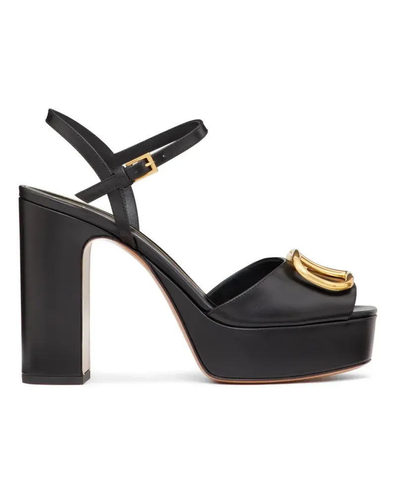 Valentino Garavani VLogo Signature Sandalen 115mm - Schwarz Schwarz