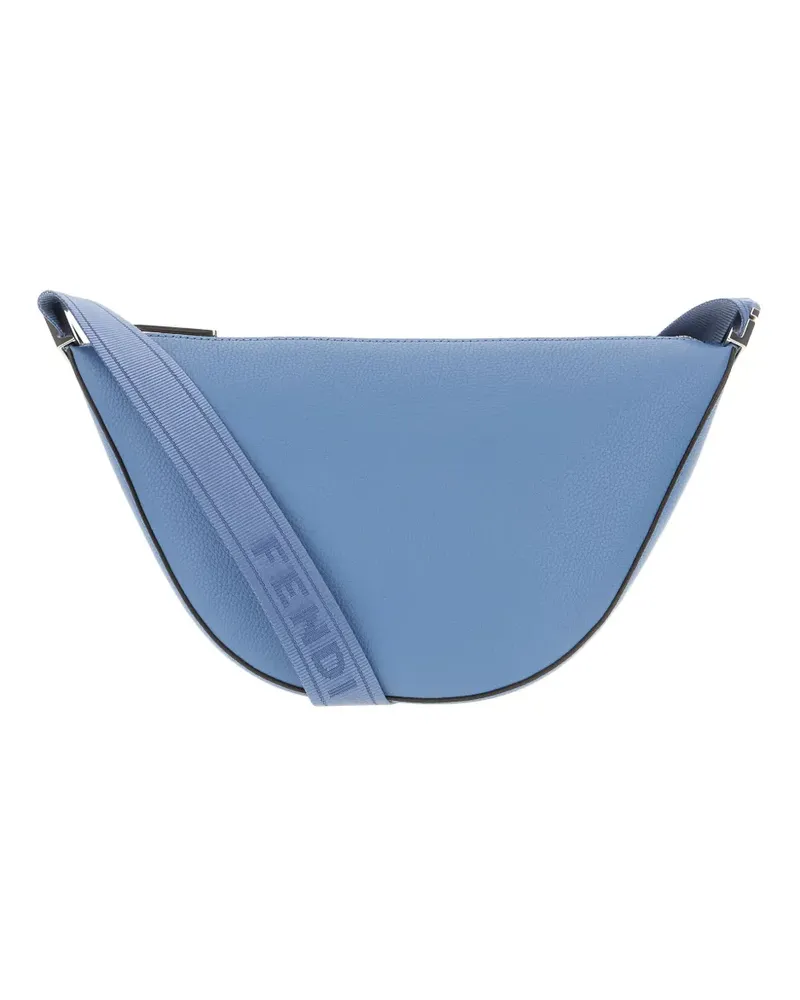 Fendi Kleine Melon Kuriertasche - Blau Blau