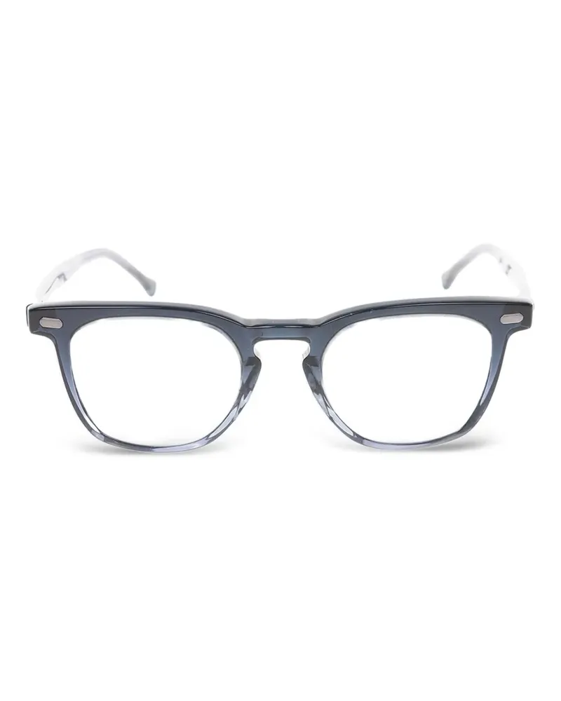 OAMC Brille mit eckigem Gestell - Schwarz Schwarz