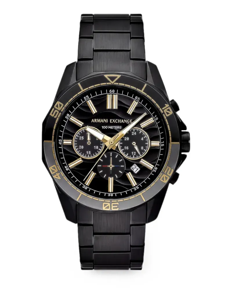 Armani Exchange Spencer Chronograph 42mm - Schwarz Schwarz