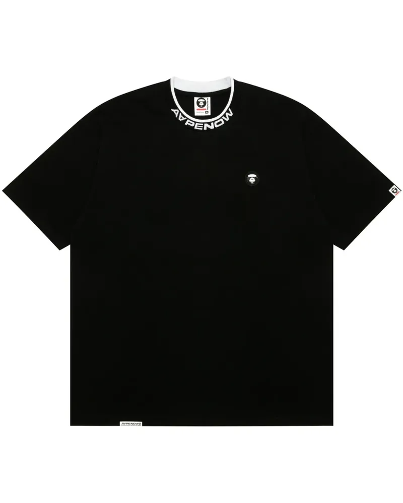 BAPE T-Shirt aus Baumwolle - Schwarz Schwarz