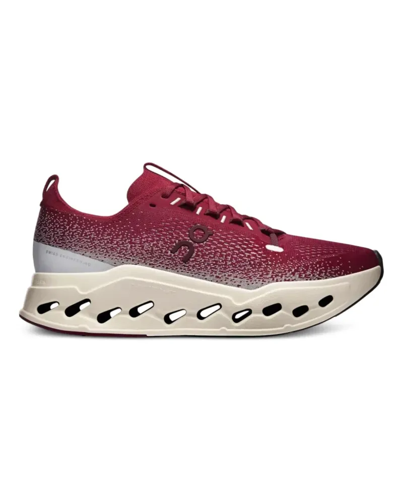 ON Cloudsurfer Max lace-up sneakers - Rot Rot