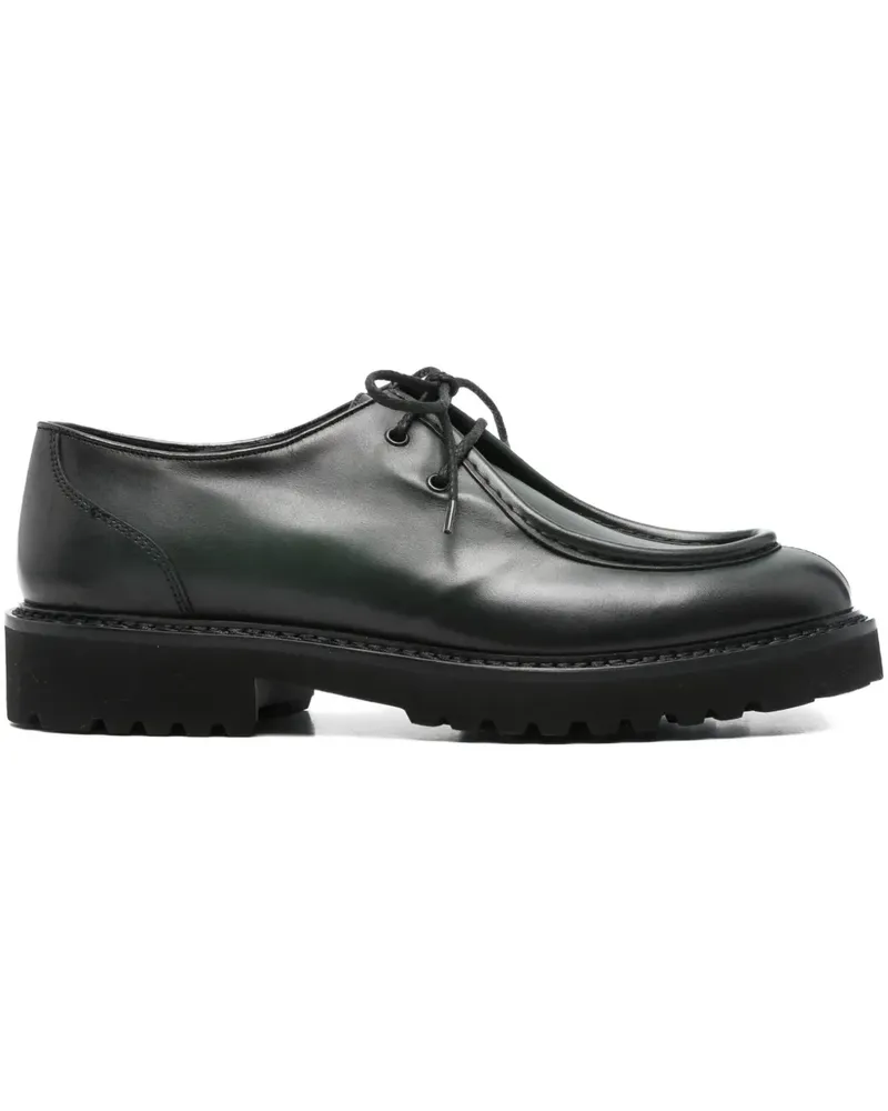 Doucal´s Klassische Derby-Schuhe - Grün Grün