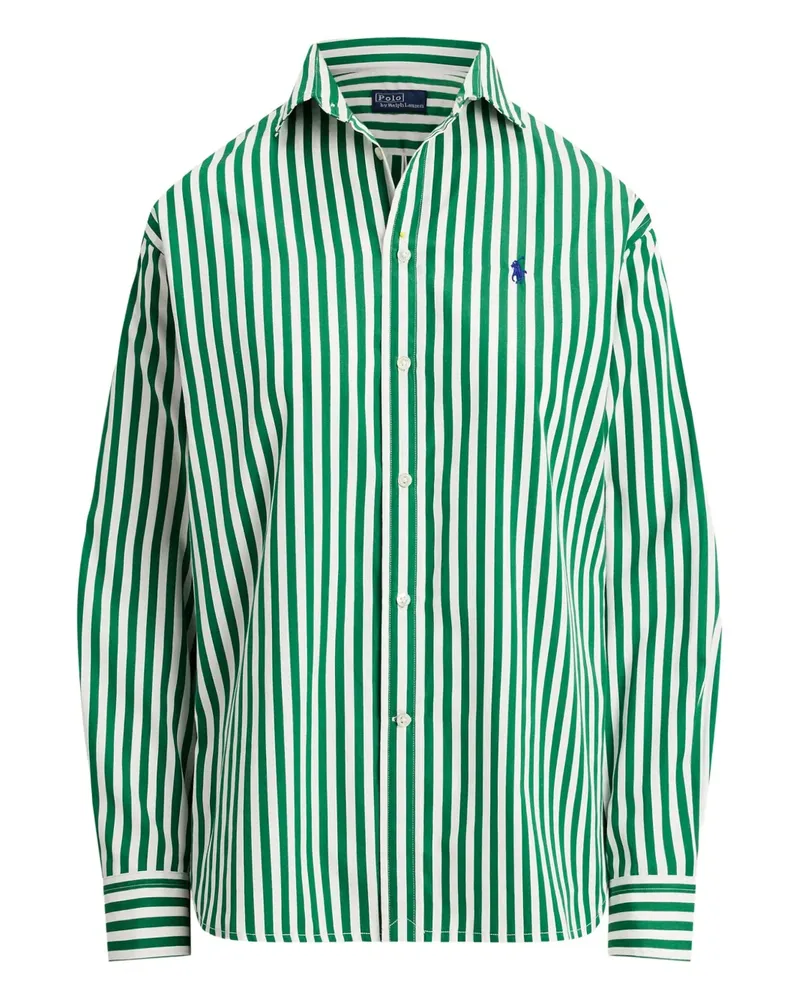 Ralph Lauren Gestreiftes Hemd - Grün Grün