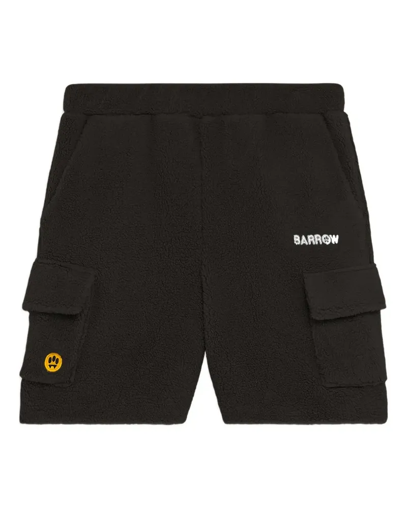 BARROW Shorts mit Logo-Stickerei - Schwarz Schwarz