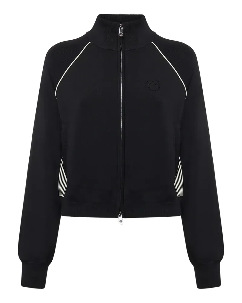 Pinko Pullover mit Paspeln - Schwarz Schwarz