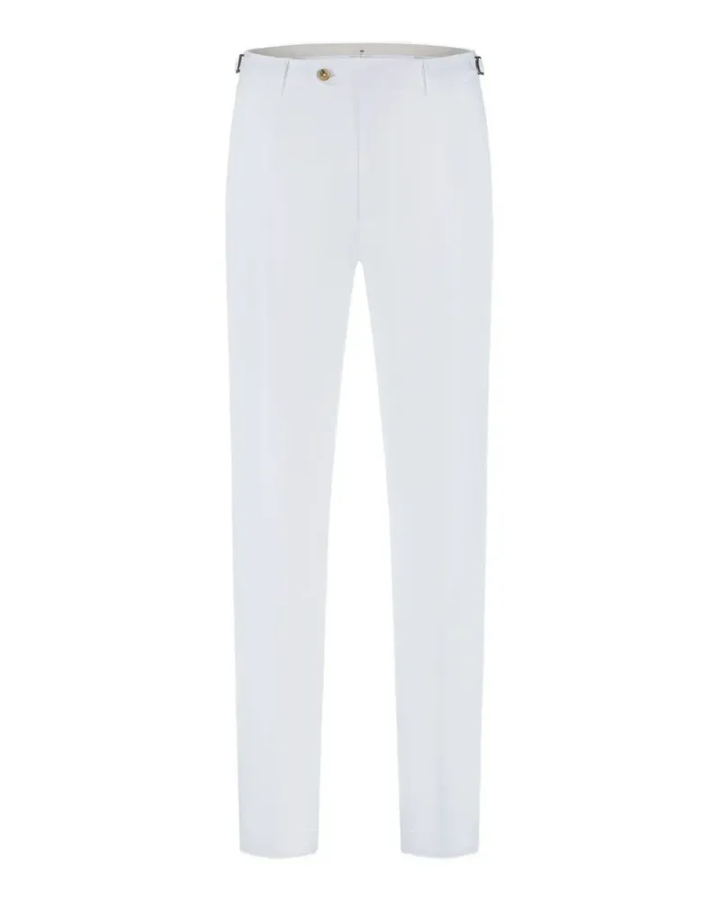 Berwich button fastening regular trousers - Weiß Weiß
