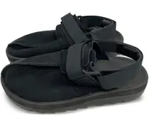 Flache Sandalen - Schwarz