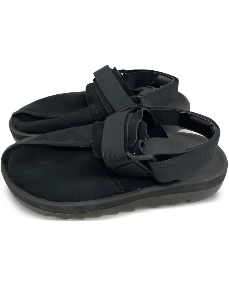 Reebok Flache Sandalen - Schwarz Schwarz