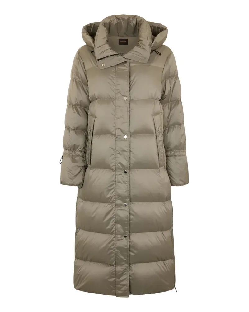 MOORER Breuil hooded padded coat - Nude Nude